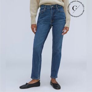 NWOT Everlane The Original Cheeky® Jean in Washed Midnight Size 27